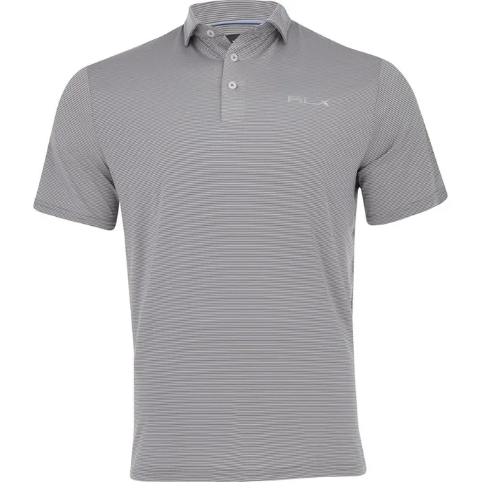 Y/D Featherweight AirFlow Jersey Stripe Polo