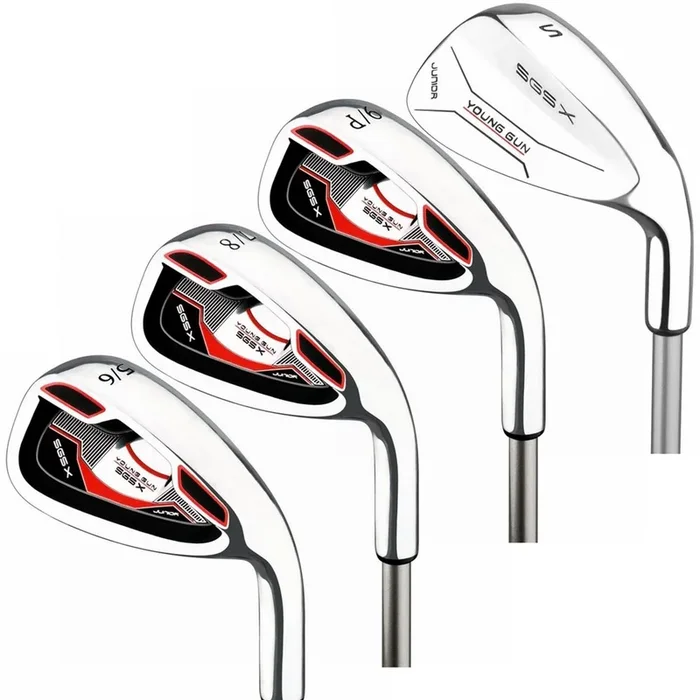 Young Gun SGS X Junior Kids Golf Right Hand Irons & Wedges Age: 9-11