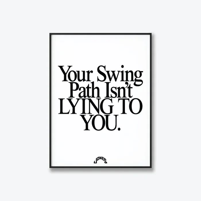 Your Swing Path Isn’t Lying to You – White